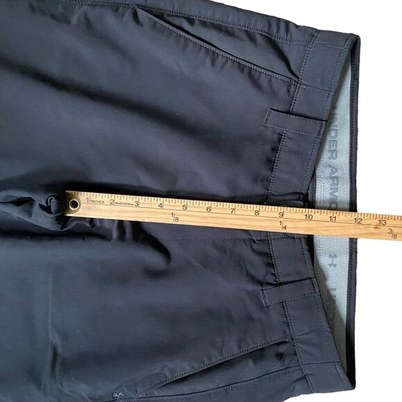 Under Armour Performance Chino Pants Men 30x30 Black Straight Leg Stretch Golf - Picture 6 of 10